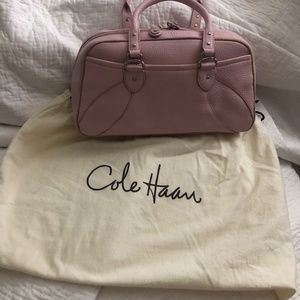 Cole Haan Pink Bag with duster bag